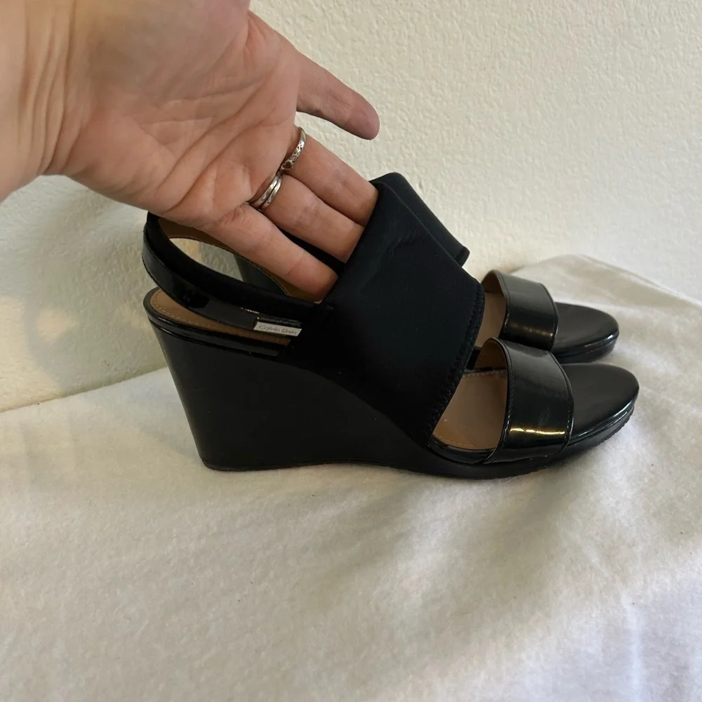 Calvin Klein Bryley Wedge Sandals 9